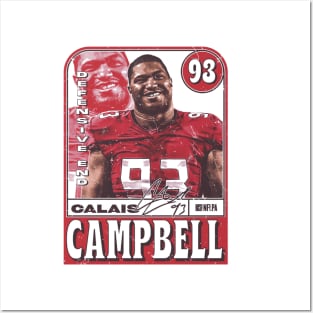 Calais Campbell Atlanta Card Posters and Art